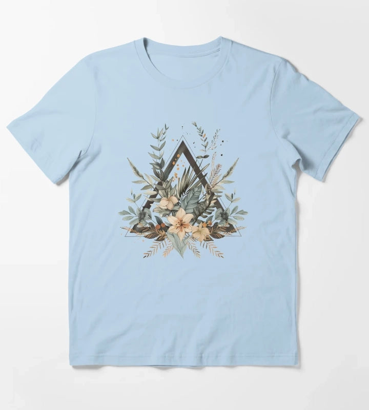 Boho Southwest Pattern 3 T-Shirt Sky Blue