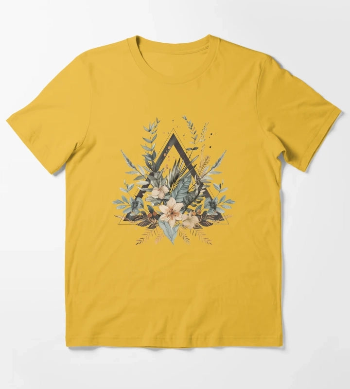 Boho Southwest Pattern 3 T-Shirt Yellow