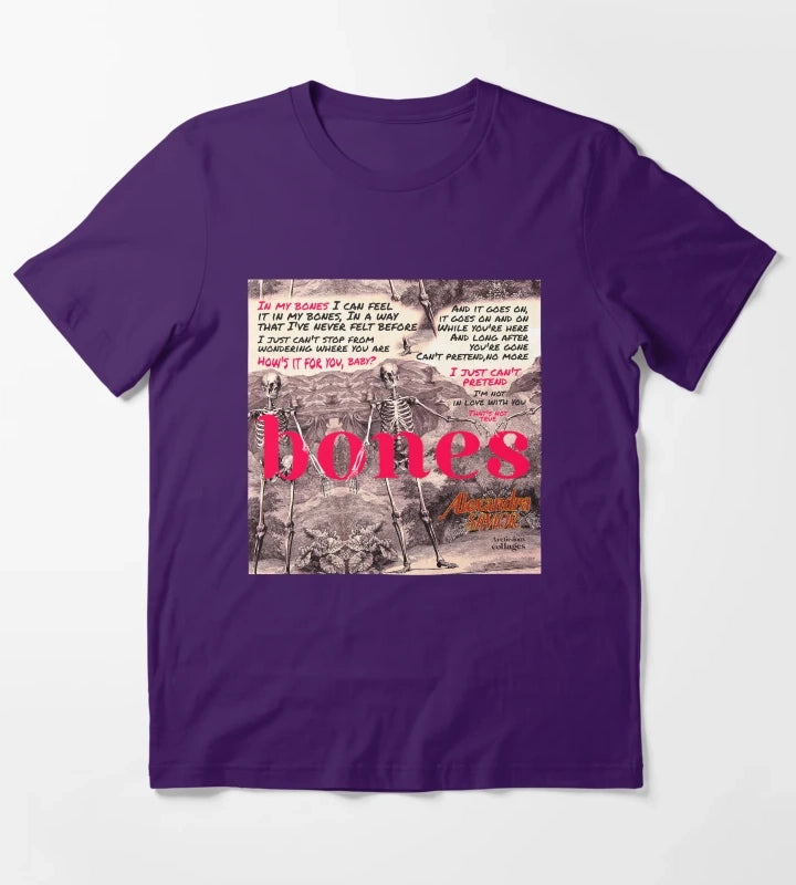 Bones T-Shirt Purple