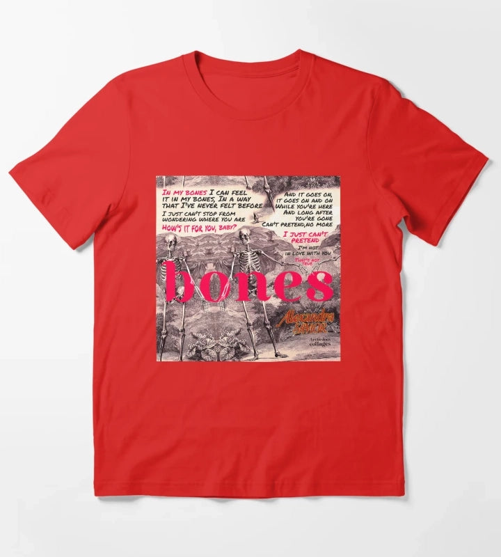 Bones T-Shirt Red