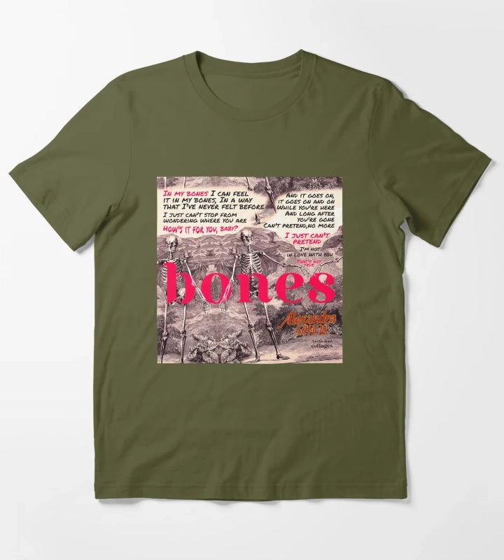 Bones T-Shirt Olive Green