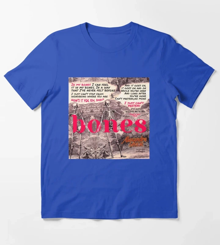Bones T-Shirt Blue