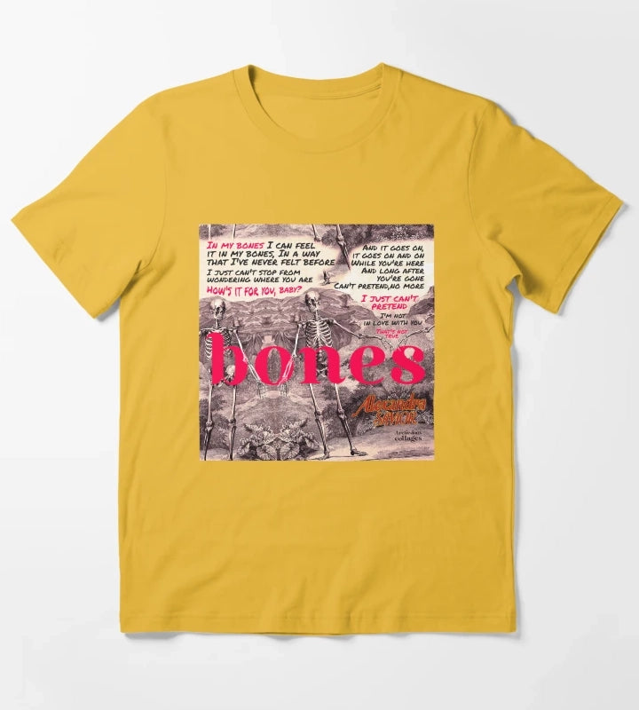 Bones T-Shirt Yellow