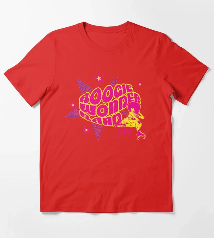 Boogie Roller Pink T-Shirt Red