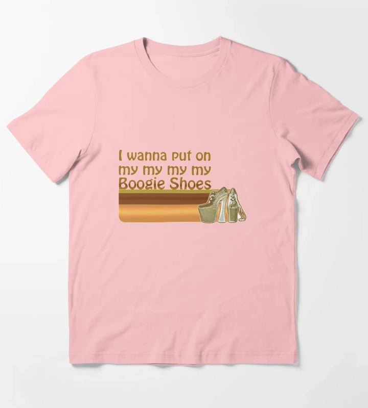 Boogie Shoes Disco T-Shirt Dark Grey