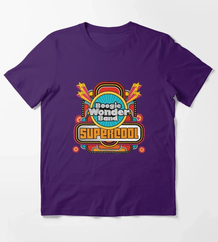 Boogie Wonder Band Supercool T-Shirt Purple