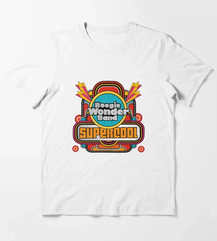 Boogie Wonder Band Supercool T-Shirt White