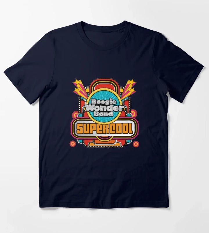 Boogie Wonder Band Supercool T-Shirt Navy