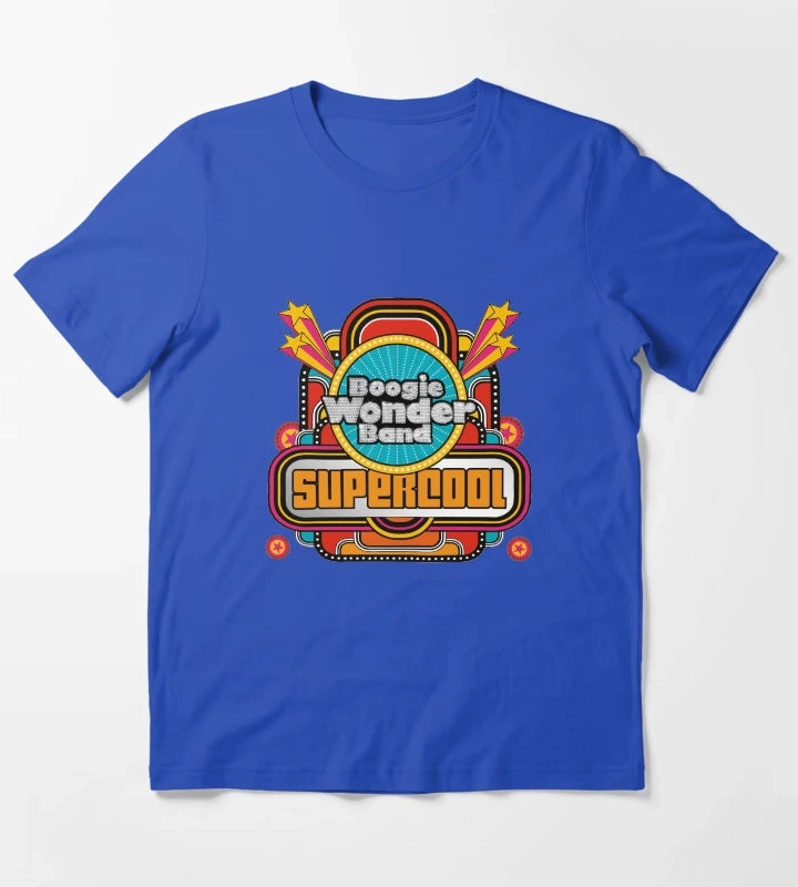 Boogie Wonder Band Supercool T-Shirt Blue