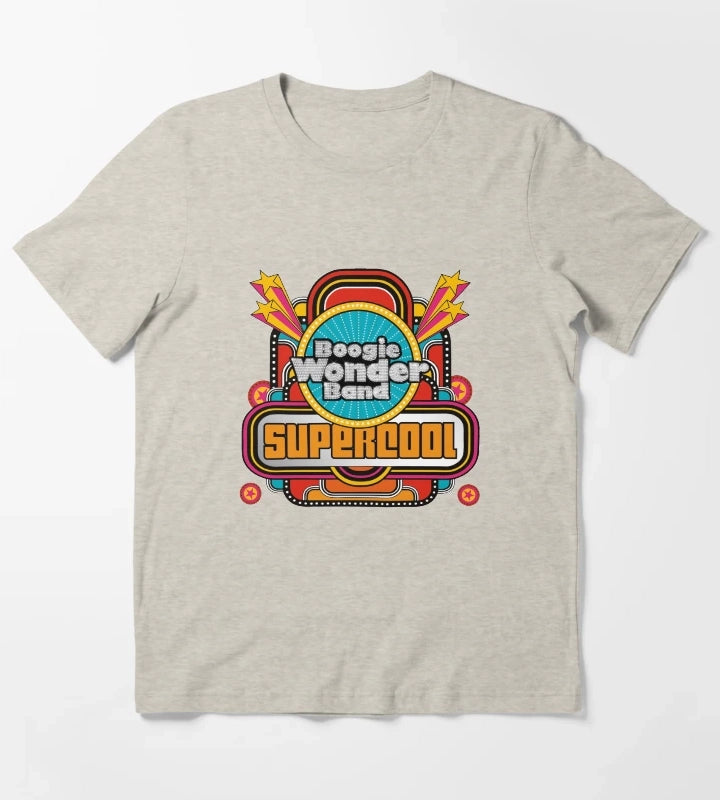 Boogie Wonder Band Supercool T-Shirt Cream