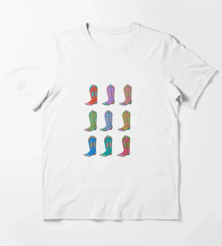 Boots T-Shirt White