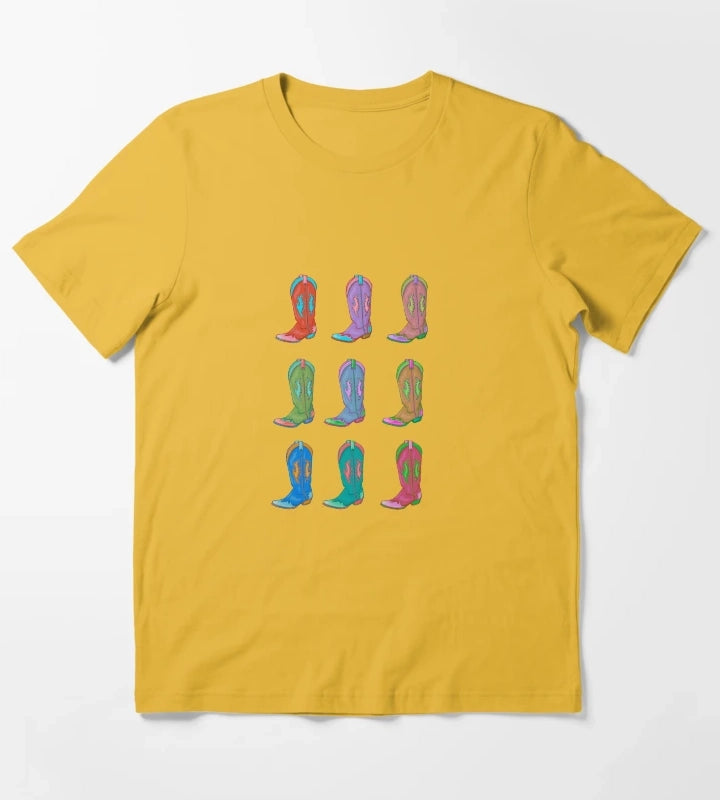Boots T-Shirt Yellow