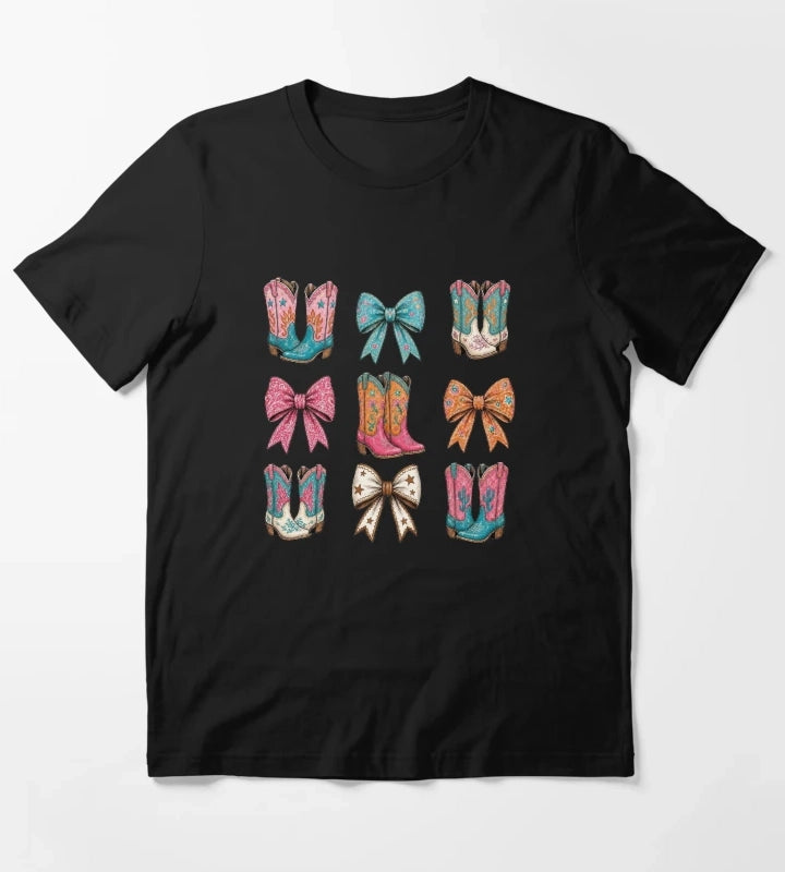 Boots and Bows Tshirt T-Shirt