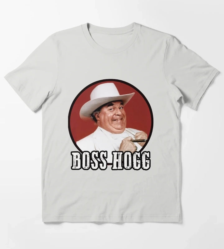 Boss Hogg from Dukes Of Hazzard T-Shirt Light Grey
