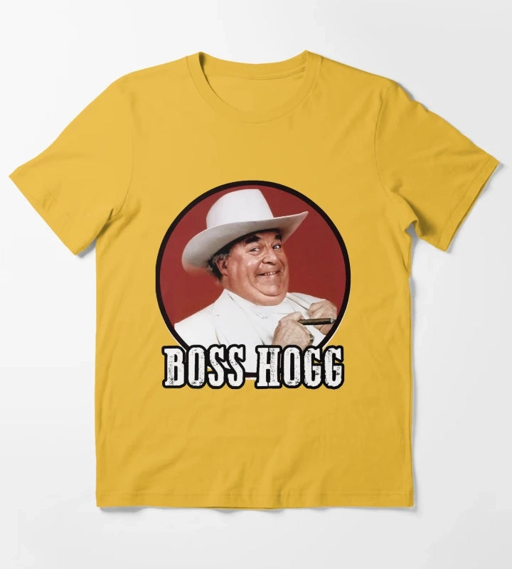 Boss Hogg from Dukes Of Hazzard T-Shirt Yellow