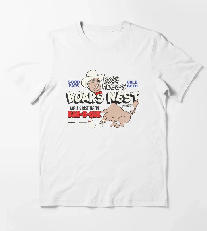 Boss Hoggs Boars Nest T-Shirt White