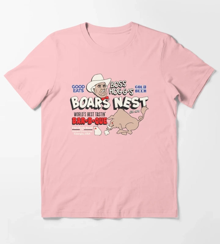 Boss Hoggs Boars Nest T-Shirt Dark Grey