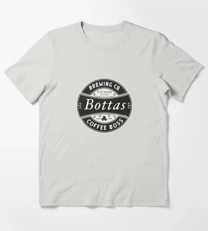 Bottas Coffee Brewing CO T-Shirt Light Grey