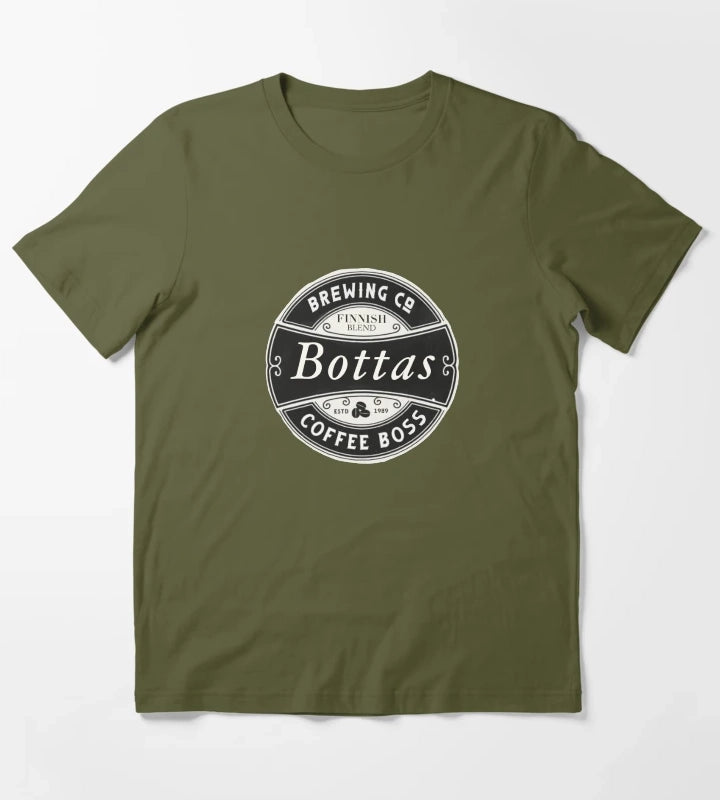 Bottas Coffee Brewing CO T-Shirt Olive Green