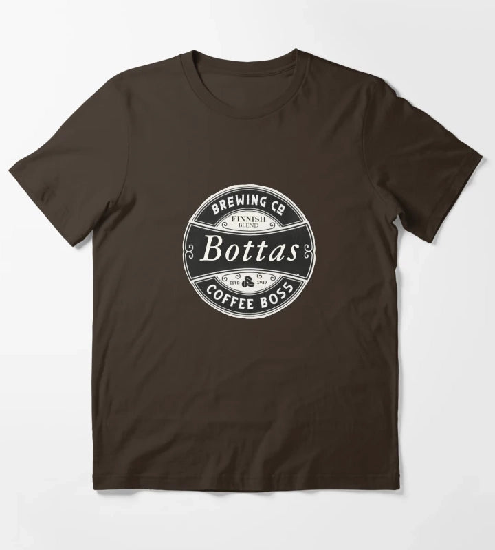 Bottas Coffee Brewing CO T-Shirt Brown