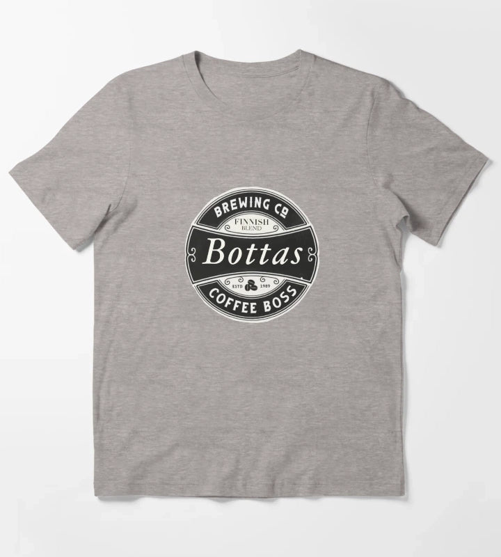 Bottas Coffee Brewing CO T-Shirt Heather Grey