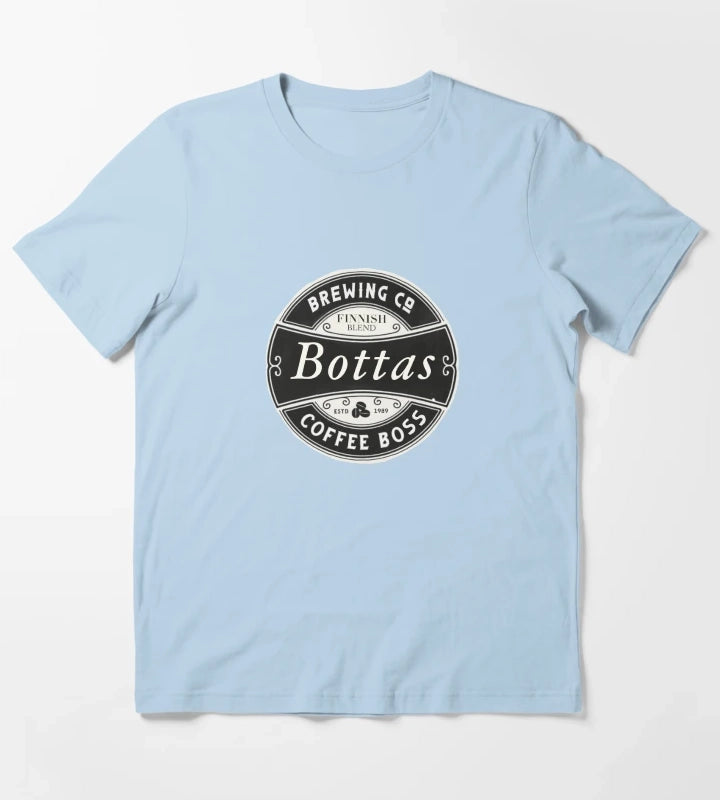 Bottas Coffee Brewing CO T-Shirt Sky Blue