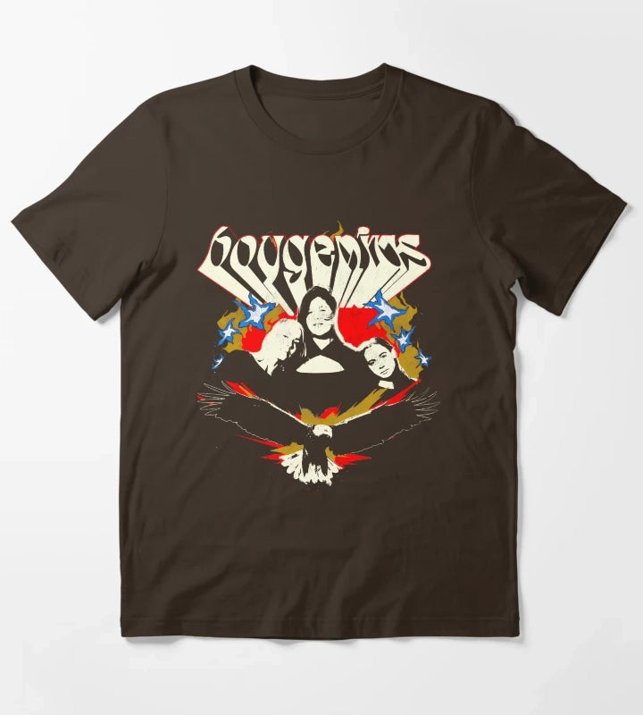 Boygenius Music Lover T-Shirt Brown