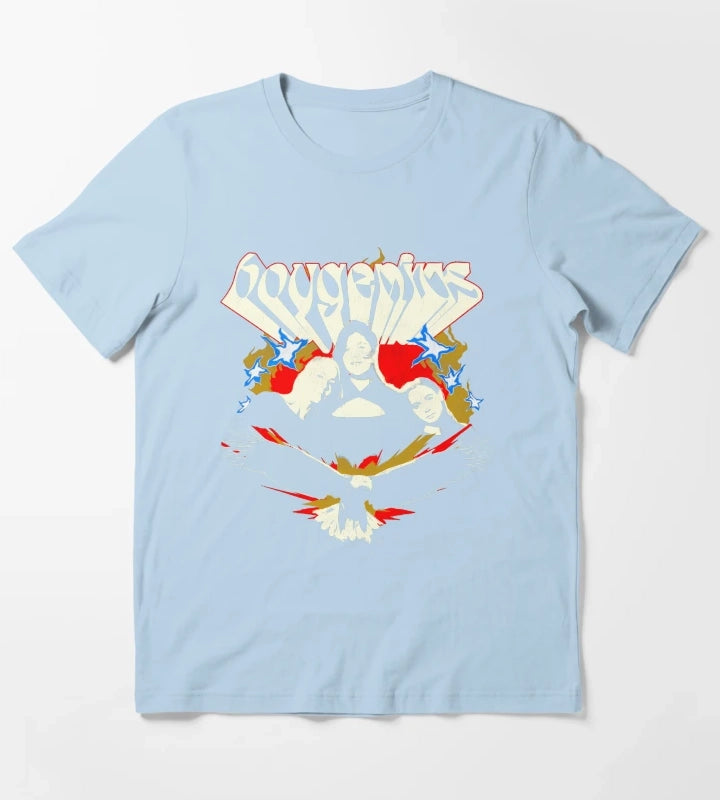 Boygenius Music Lover T-Shirt Sky Blue