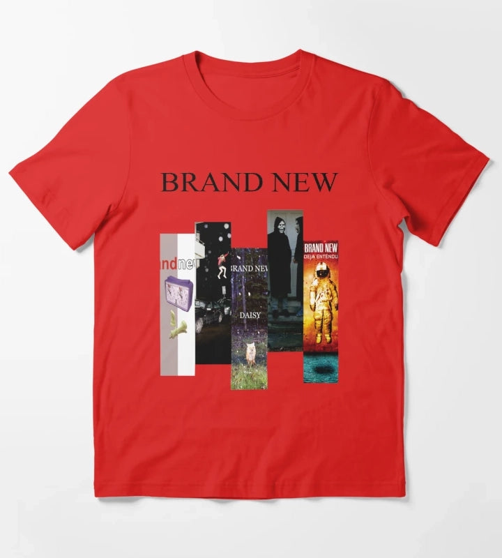Brand New Band T-Shirt Red