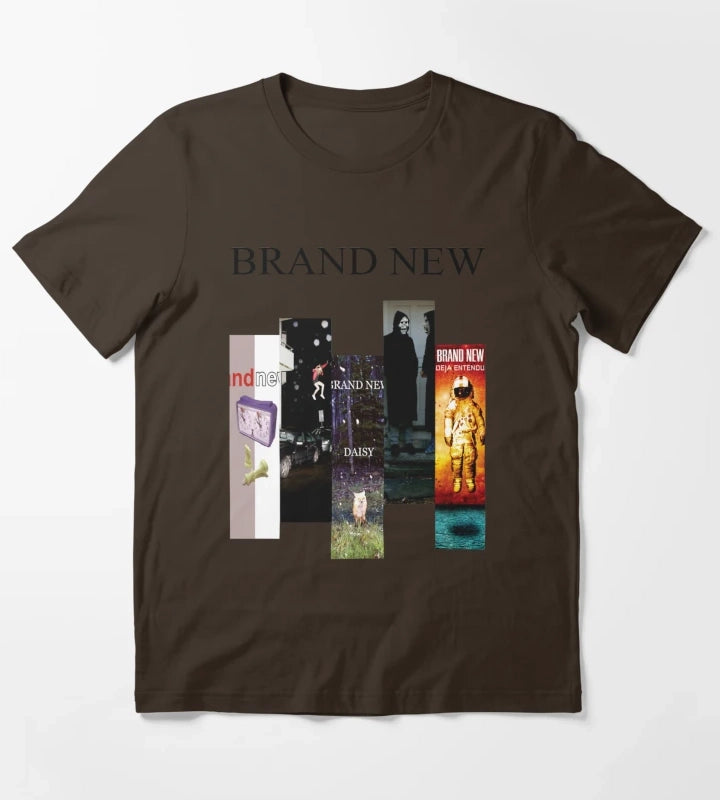 Brand New Band T-Shirt Brown