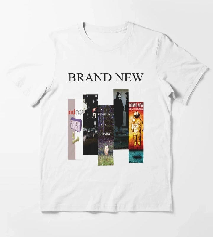 Brand New Band T-Shirt White
