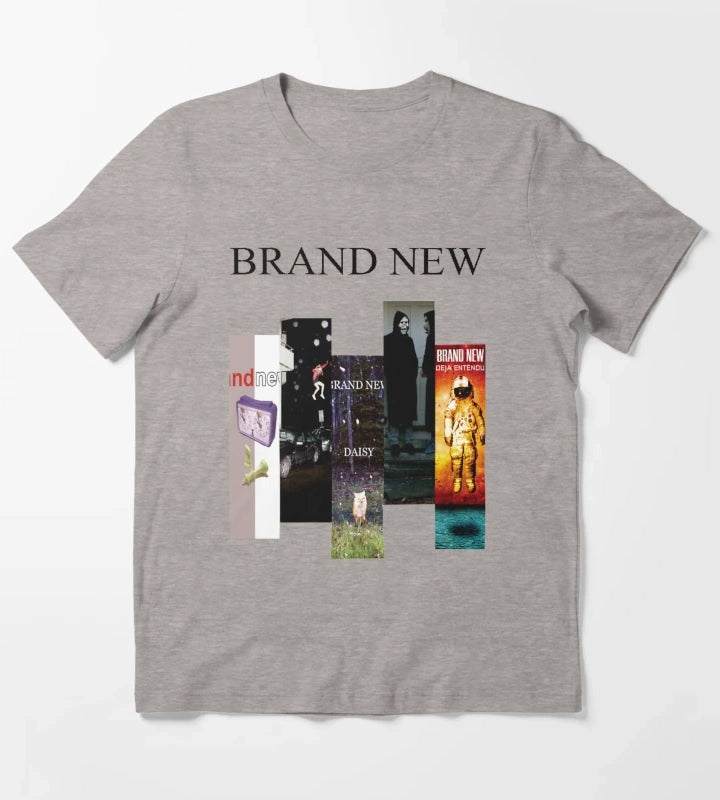 Brand New Band T-Shirt Heather Grey