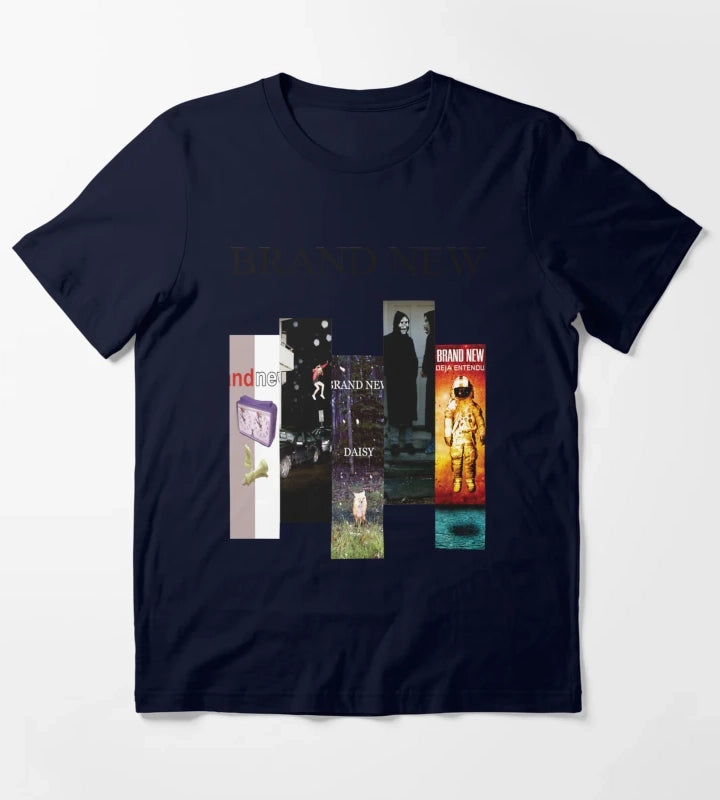 Brand New Band T-Shirt Navy