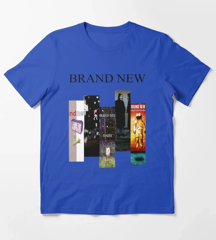Brand New Band T-Shirt Blue