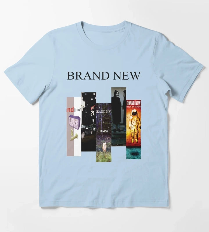 Brand New Band T-Shirt Sky Blue