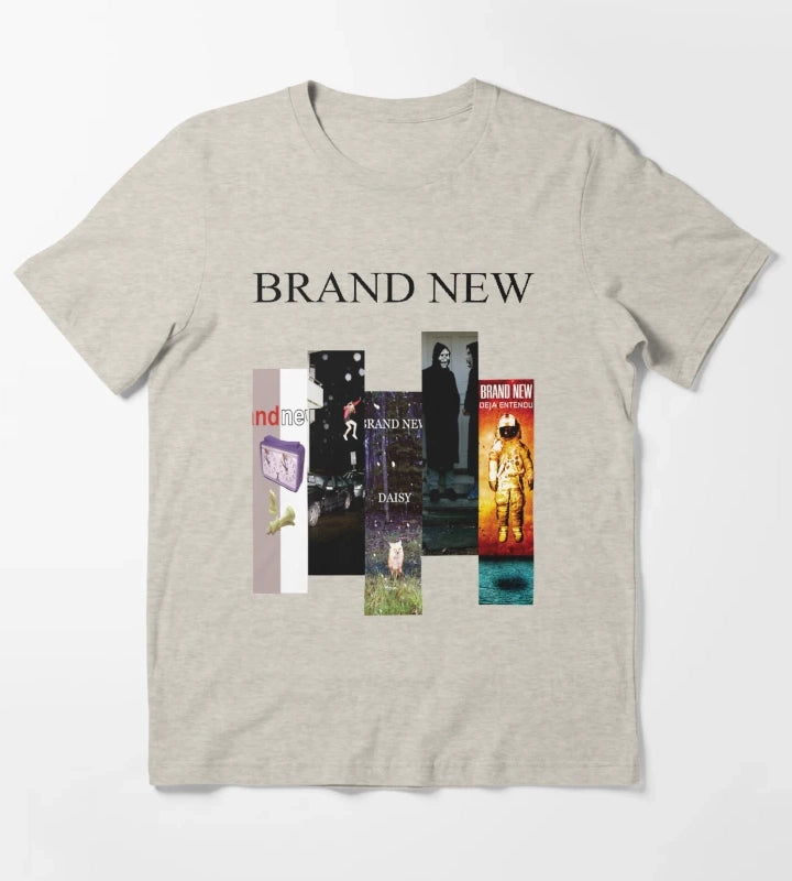 Brand New Band T-Shirt Cream
