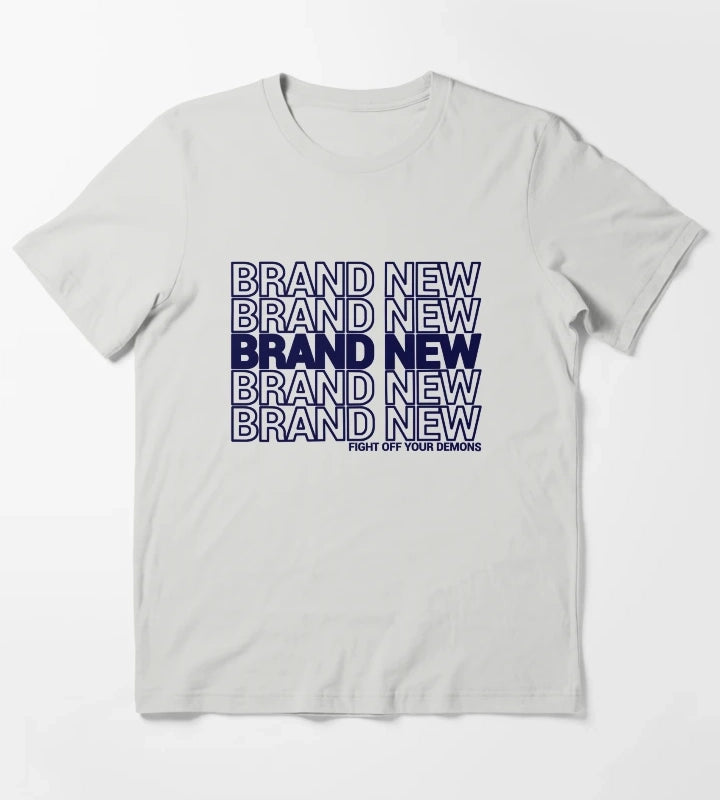 Brand New Brand New Brand New T-Shirt Light Grey