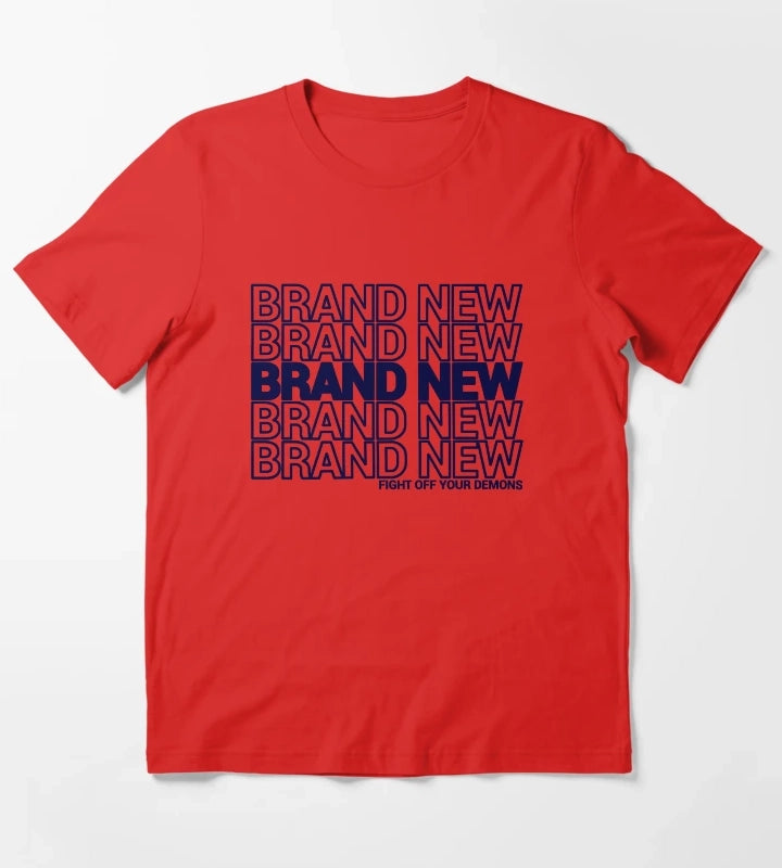 Brand New Brand New Brand New T-Shirt Red