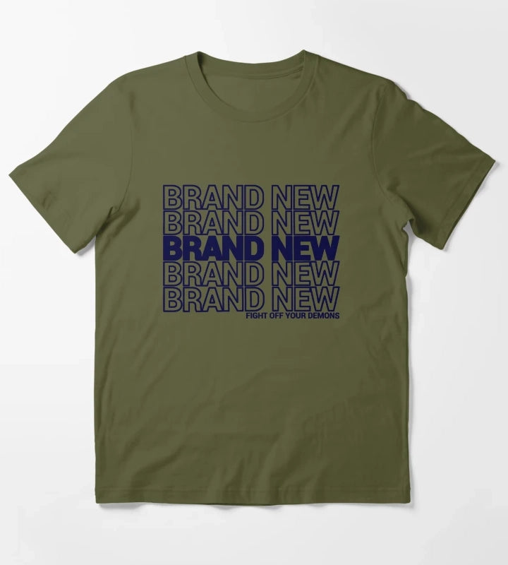 Brand New Brand New Brand New T-Shirt Olive Green