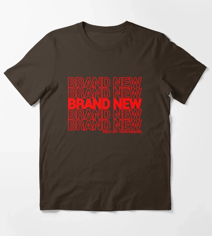 Brand New Brand New Brand New red T-Shirt Brown