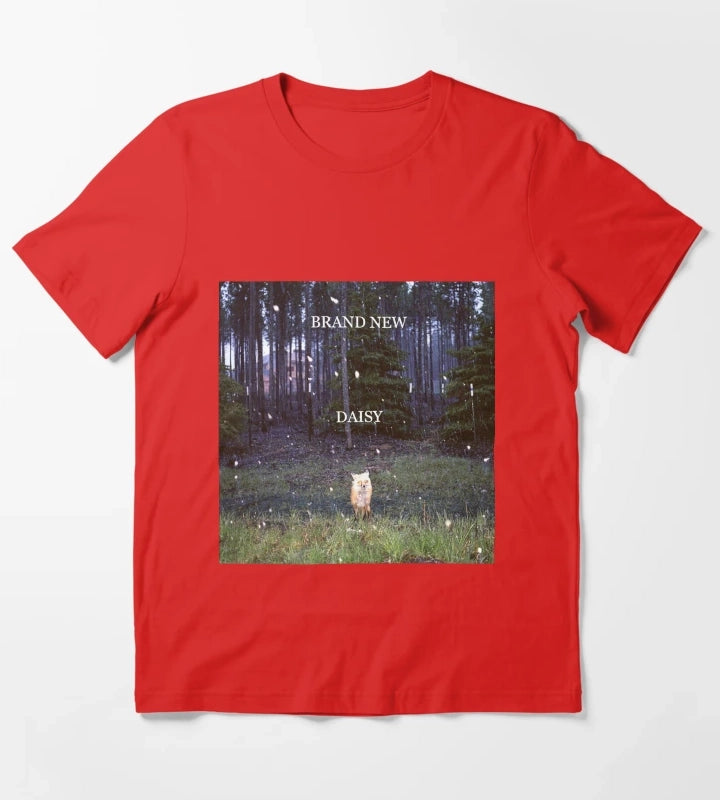 Brand New Daisy T-Shirt Red