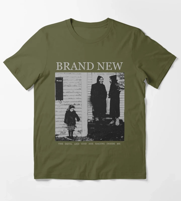 Brand New T-Shirt Olive Green