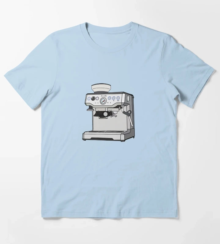 Breville Barista Express colored sticker T-Shirt Sky Blue