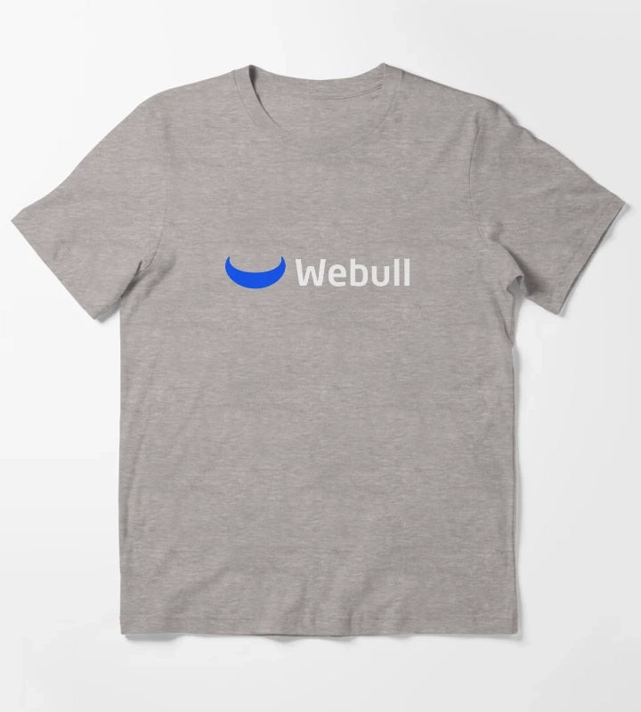 Brewed Webull aCoffee Warms Hearts T-Shirt Heather Grey