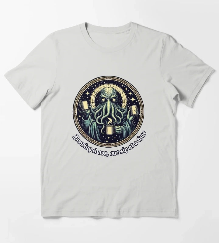 Brewing Chaos T-Shirt Light Grey
