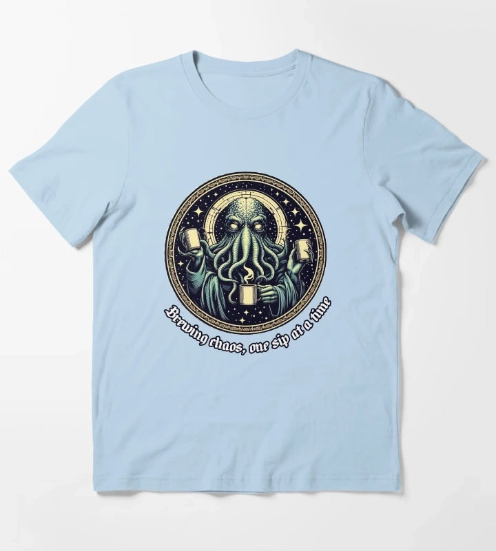 Brewing Chaos T-Shirt Sky Blue