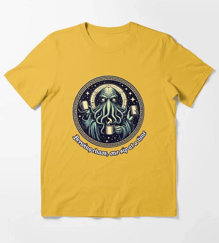Brewing Chaos T-Shirt Yellow