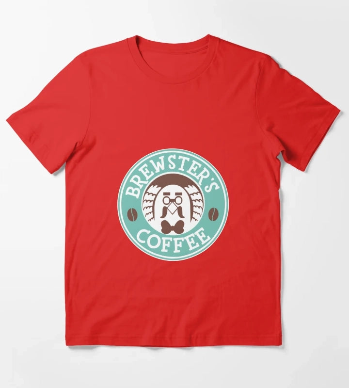 Brewsters Coffee T-Shirt Red