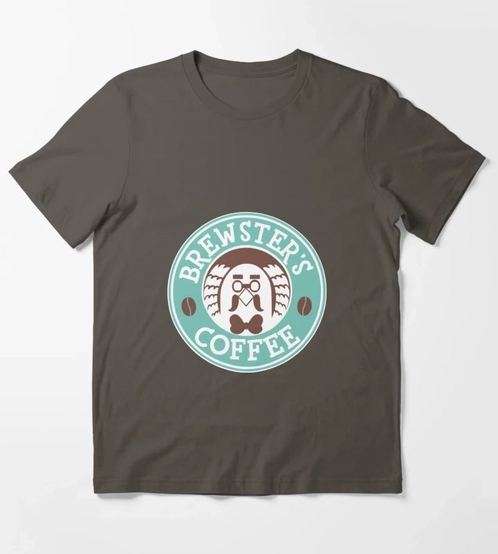 Brewsters Coffee T-Shirt Dark Grey