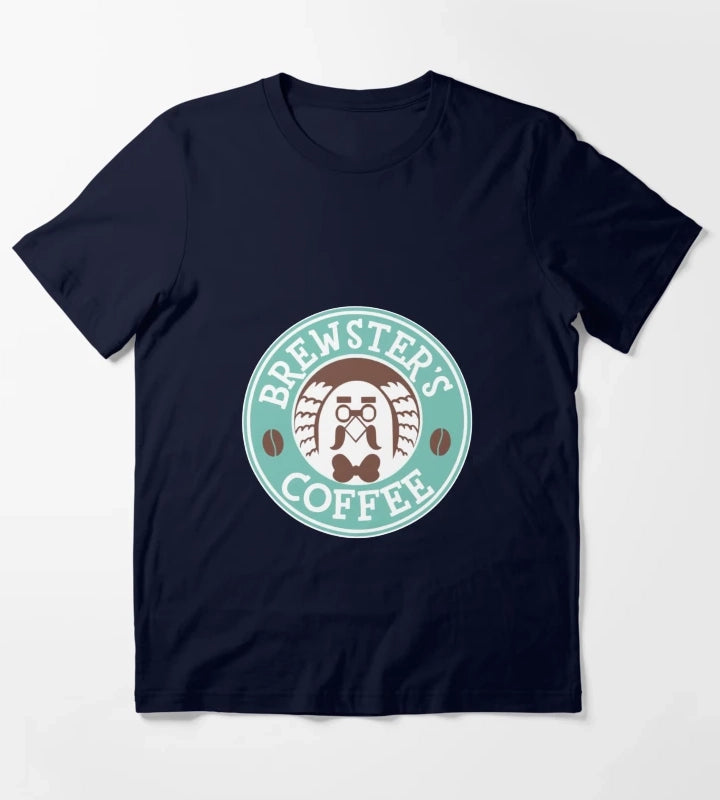 Brewsters Coffee T-Shirt Navy